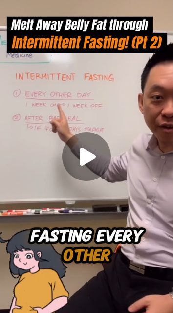 Achieve Integrative Health on Instagram: "Transform your health this Spring with Achieve Integrative Health!  Schedule an Initial Exam today https://bit.ly/AIH-Special

Melt Away Belly Fat through Intermittent Fasting! (Pt 2)

Step-by-Step Guide:

Method 1: Alternate-Day Fasting

Schedule: Fast every other day. On fasting days, consume minimal calories or none at all. On non-fasting days, eat normally.

Duration: Follow this routine for one week. You can extend it to four weeks before returning to your regular eating pattern.

Benefits: This method helps reset your body and promotes fat burning by alternating between fasting and regular eating.

Method 2: Post-Binge Fast

After a Bad Meal: If you've indulged in unhealthy food (e.g., fast food, sugary treats), use intermittent fasting to re Intermittent Fasting Timeline, Alternate Day Fasting Before And After, Fasting Diet Intermittent, Fasting Ideas, Fasting Schedule, Health Schedule, Sugary Treats, Protein Packed Snacks, Fast Day