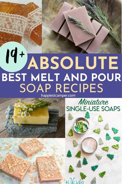 Melt And Pour Soap Recipes, Honey Soap Recipe, Goat Milk Soap Recipe, Milk Soap Recipe, Homemade Goat Milk Soap, Natural Soaps Recipes, Diy Soap Bars, Savon Diy, Easy Soap Recipes