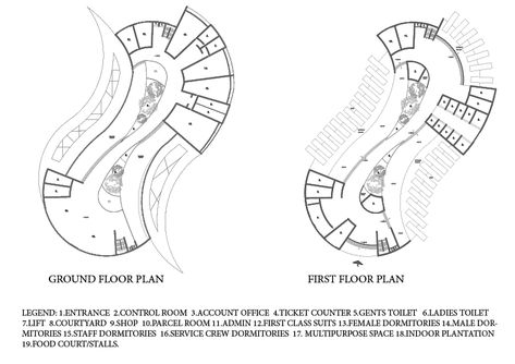 CURVES IN ARCHITECTURE – BUS TERMINAL. – Rendering Artists Bus Terminal Design Concept Plan, Bus Terminal Plan, Bus Terminal Floor Plan, Bus Station Design Architecture, Bus Station Architecture, Bus Terminal Architecture, Bus Terminal Design, Curved Architecture, Terminal Bus