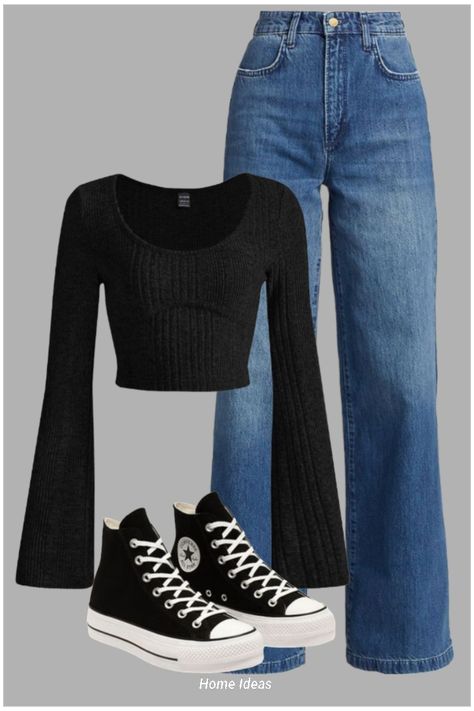 Black Women Outfit Ideas, Outfit Ideas Layout, Outfit Ideas Black Women, Outfit Ideas Autumn, Outfit Ideas Everyday, Women Outfit Ideas, Autumn Outfit Ideas, Outfit Ideas Aesthetic, Outfit Ideas For School