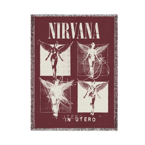 Nirvana Fashion, Nirvana In Utero, In Utero, We Rock, Merch Store, Music Icon, 30th Anniversary, You Rock, Rock Style