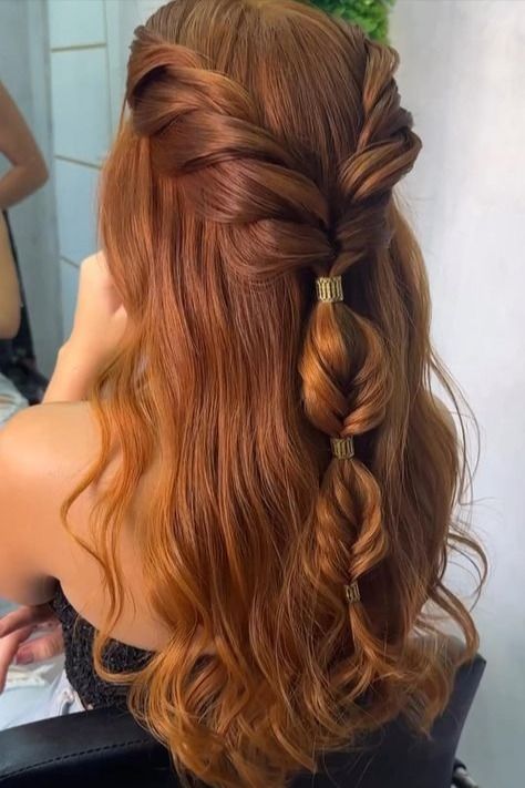 Hair Style Vedio, Cute Quick Hairstyles, Easy Hairstyles For Thick Hair, Ponytail Hairstyles Easy, Easy Hair Updos, Long Hair Wedding Styles, Hair Tutorials Easy, Front Hair Styles, Hair Tutorials For Medium Hair