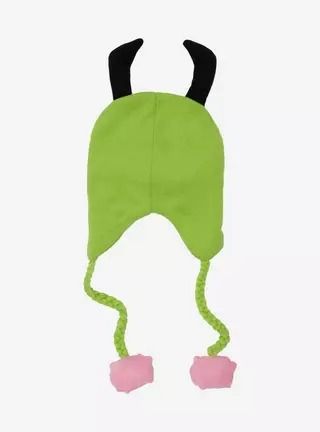 Invader Zim GIR Tassel Beanie, Tassel Beanie, Invader Zim Gir, Zim Gir, Goth Clothing, Invader Zim, Hot Topic, Architecture