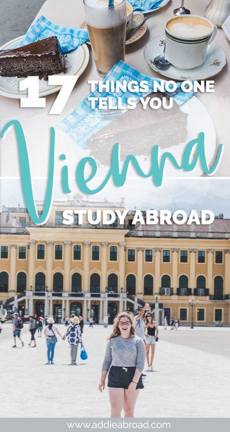 Thinking about studying abroad in Vienna? Here are 17 thing no one tells you that you'll need to know in order to survive. From everyday life to words that only exist in Austria, here's everything you need to know about Vienna study abroad. Bucket List Europe, Austria Travel Guide, Europe Food, Moving Abroad, Europe On A Budget, Destination Ideas, Work Abroad, Studying Abroad, Student Travel