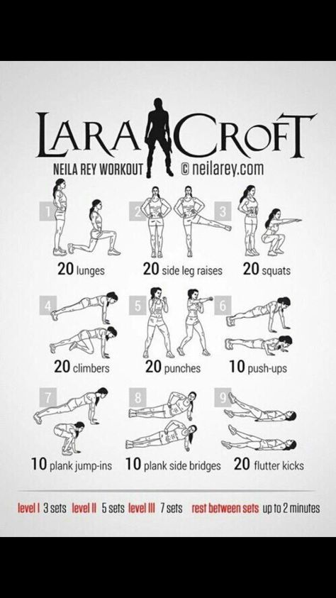 Lara Croft Workout, Neila Rey Workout, Movie Workouts, Neila Rey, Hero Workouts, Superhero Workout, Weight Tips, Hiit Workouts, Treasure Hunter