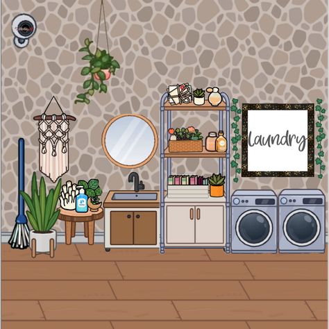 Toca Boca Laundry Room, Laundry Room