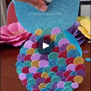 2M views · 5.7K reactions | Mira como realicé ésta Cajita para Dulces de Sirena | Mira como realicé ésta Cajita para Dulces de Sirena | By Manualidades con Astrid | Facebook