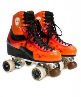 Roller Blades, Skating Rink, Roller Skates, Roller Skating, Sport Shoes, Orange