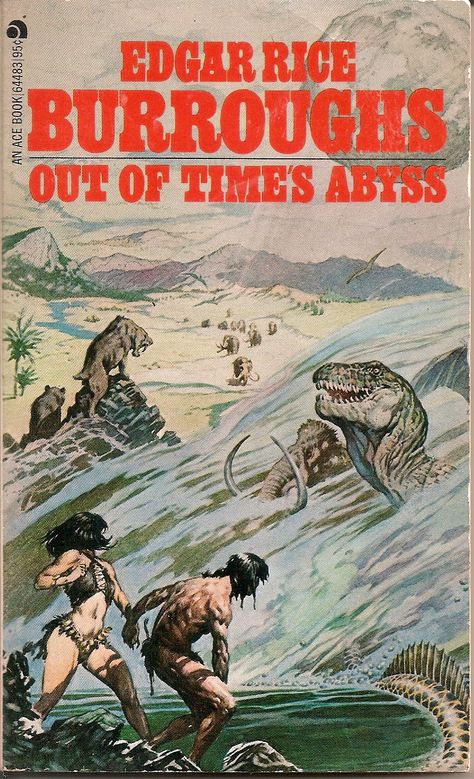 Out of Time's Abyss - Edgar Rice Burroughs, cover by Frazetta John Carter Of Mars, Hydroponic Systems, Ace Books, Edgar Rice Burroughs, Frank Frazetta, Science Fiction Books, Sci Fi Books, Science Fiction Art, Book Cover Art