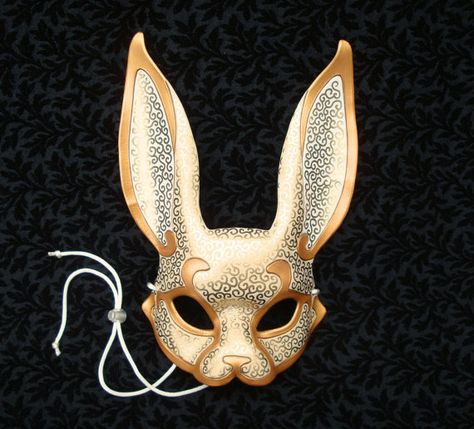 Masks Venetian, Mask Rabbit, Rabbit Halloween, Rabbit Mask, Costume Masquerade, Japanese Fox, Rabbit Costume, Bunny Mask, Wolf Mask