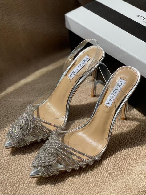 Elegant Shoes Heels, Trendy Heels, Fashion Shoes Heels, Shoes Heels Classy, Cinderella Shoes, Shoes Outfit Fashion, Classy Shoes, Wedding Shoes Heels, Stunning Shoes