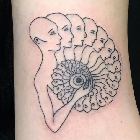 Consciousness Tattoo, 3rd Eye Tattoo, Small Tattoos Ideas, Science Tattoo, Balance Tattoo, Buddhist Tattoo, Hippie Tattoo, Universe Tattoo, Leo Tattoos