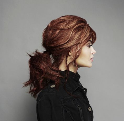 Articles - Bangstyle - House of Hair Inspiration Tight Ponytail, Ponytail Inspiration, The Perfect Ponytail, Beach Waves Hair Tutorial, Red Hair Inspiration, Perfect Ponytail, Beach Wave Hair, Hair Tutorials For Medium Hair, Find Balance