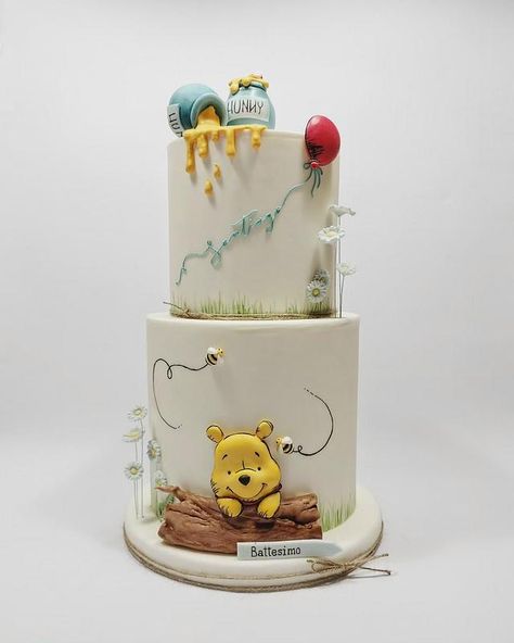 Winnie The Pooh Birthday Cakes, Winnie The Pooh Cake Ideas, Vintage Winnie The Pooh Cake, Winnie The Pooh Baby Shower Cake, Winnie The Pooh Cakes, Classic Pooh Cake, Winnie Pooh Cake, Classic Winnie The Pooh Cake, Pooh Bear Cake