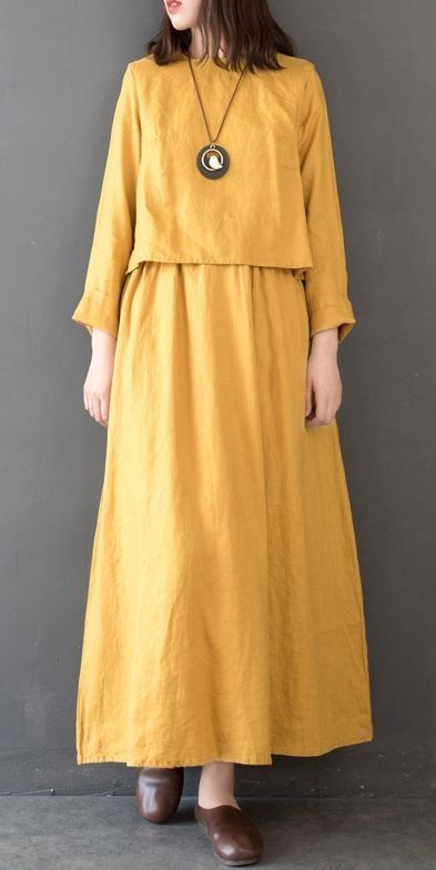 Dresses For Spring, Trendy Dresses Summer, Mode Kimono, Gaun Fashion, Loose Maxi Dress, فستان سهرة, Maxi Robes, Linnet, Vintage Women