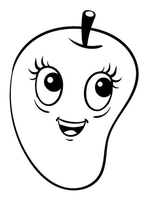 Mango - Lol Coloring Pages Mango Outline, Lol Coloring Pages, Lol Coloring, Coloring Pages, Mango, How Are You Feeling, Kitty, Quick Saves, Color