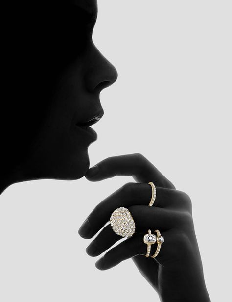 Gold jewellery silhouette creative still life photography. Golden, expensive, jewelry, rings, diamonds, fashion. Luxury goods still life photographer, Josh Caudwell. For commercial, advertising, product and editorial. London, New York, Paris, Milan. Jewellery Still Life, Creative Still Life Photography, Photography Silhouette, Creative Still Life, Jewellery Advertising, Fashion Still Life, Creative Jewelry Photography, Jewelry Editorial, Jewelry Photoshoot