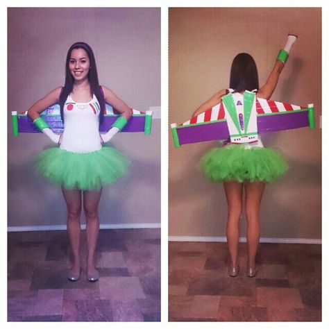 Disfraces que nadie te copiará este Halloween ¡Extremadamente geniales! Costume Homemade, Diy Fantasia, Disney Costumes Diy, Buzz Lightyear Costume, Disney Characters Costumes, Costume Disney, Disney Theme Party, Diy Kostüm, Disney Cosplay