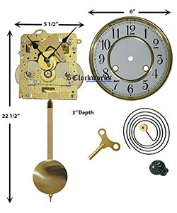 Grandfather Clock Repair, Antique Clock Repair, Craftsman Clocks, Wooden Clock Plans, Wall Clock Kits, Wood Turned Bowls, Clocks Back, Mechanical Clock, Clock Repair