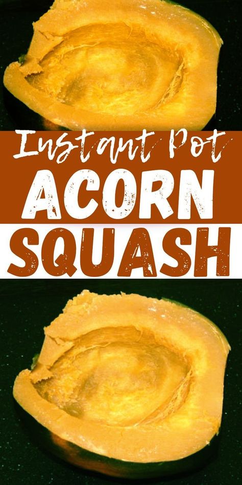 Instant Pot Acorn Squash, Cook Acorn Squash, Acorn Squash Soup, Acorn Squash Recipe, Squash Risotto, Acorn Squash Recipes, Thanksgiving Cooking, Squash Recipe, Keto Ideas