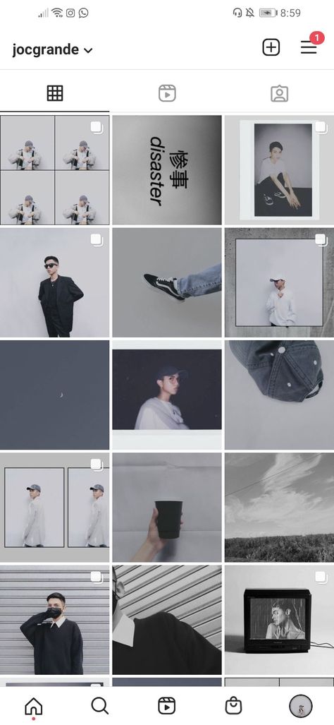 #feed #instagram #grey #polaroid #inspiration #aesthetic Instagram Polaroid Feed, Polaroid Ig Post, Template Feed Ig Aesthetic, Instagram Feed Divider Aesthetic, Gray Feed Instagram, Feed Divider Aesthetic, Polaroid Instagram Feed, Grey Instagram Feed, Minimalist Ig Feed