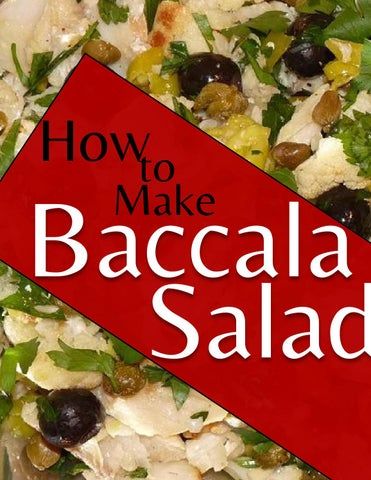 Baccala Salad, Christmas Eve Dinner Menu, Diy Christmas Table Decorations, Italian Feast, Italian Christmas Recipes, Sea Food Salad Recipes, Diy Christmas Table, Simple Salad, Christmas Eve Dinner