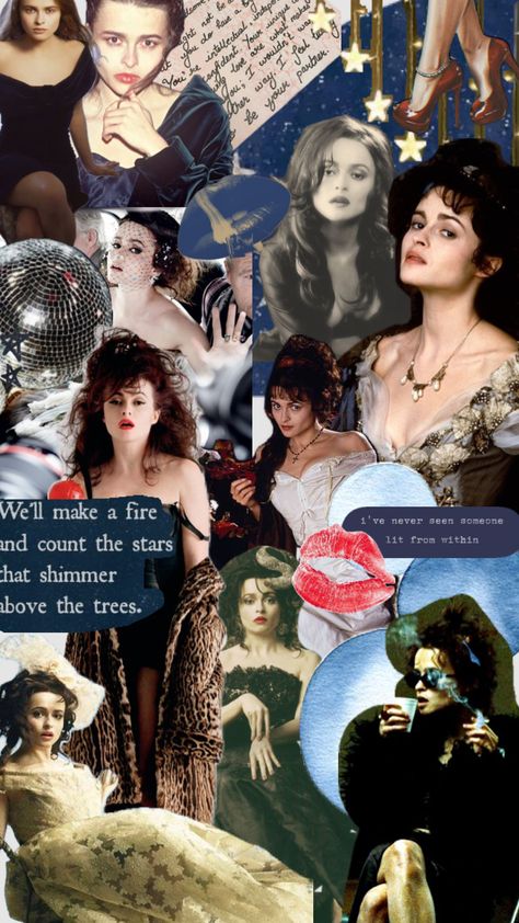 helen bonham carter 🖤#helenabonhamcarter #timburton #aliceinwonderland #bellatrixlestrange #fightclub #corpsebride #fyp #vibes #blue #dark Helena Bonham Carter Wallpaper, Helen Bonham Carter, Helena Carter, Helen Bonham, Movie Collage, Helena Bonham, Bellatrix Lestrange, Bonham Carter, Helena Bonham Carter