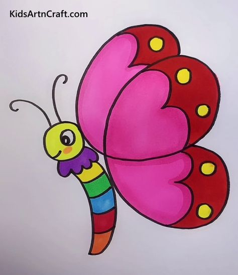 Cute Colorful Drawings for Kids Check more at https://www.kidsartncraft.com/cute-colorful-drawings-for-kids/ Class 3 Drawing Ideas, Drawing For Small Kids, Cute Colorful Drawings, Kids Drawing Easy, Simple Drawings For Kids, Pretty Woman Aesthetic, Kids Drawing Ideas, Drawing For Kids Easy, Basic Drawing For Kids