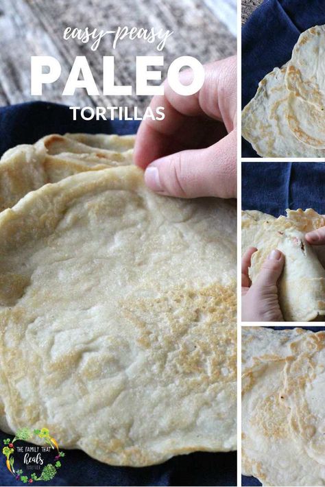 Easy-Peasy Paleo Tortillas | The Family That Heals Together Paleo Tortillas, Tortillas Recipe, Pizza Crusts, Paleo Bread, Paleo Life, Paleo Recipes Easy, Paleo Lifestyle, Paleo Diet Recipes, Paleo Whole 30