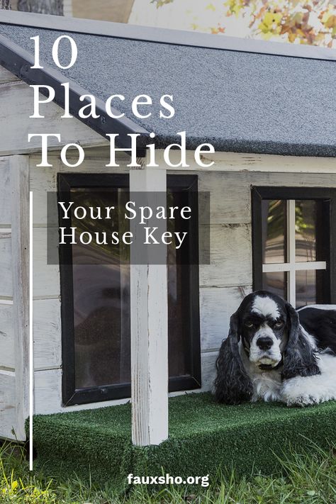 Some of us lose stuff frequently and easily. If this describes you, then it might be a good idea to hide your spare house key in the event that your regular set disappears. Here are 10 of the best places to do so, and your neighbors will never know where it’s stashed! Hide House Key Outside, Best Hiding Places Home, How To Hide A Key Outside, Spare Key Hiding Places, Hiding Keys Outside Ideas, Key Hiding Ideas Outside, Hide Key Outside Ideas, Hide A Key Ideas Outdoor, Hide A Key Outside