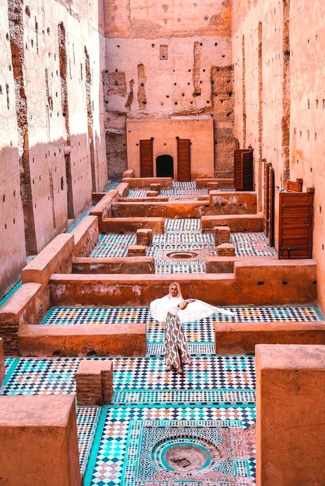 Resort Ideas, La Mamounia, Visit Marrakech, Blue Building, Moroccan Art, Most Luxurious Hotels, Aesthetic Picture, Morocco Travel, Instagrammable Places