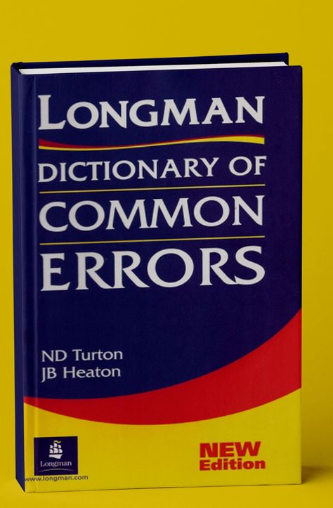 Longman Dictionary Of Common Errors Language Notes, English Test, English Book, Books