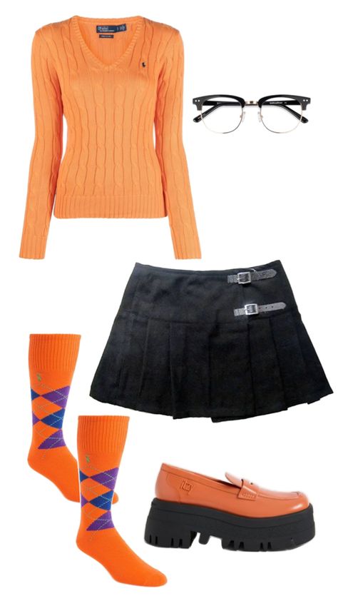 What I thought a modern day Velma would wear. Velma Dinkley, Retro Outfits, Scooby Doo, Girl Outfits, How To Wear