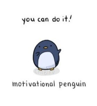 You Can Do It Cute Cartoon, U Can Do It Cute, You Got This Cartoon, You Can Do This Cute, You Can Do It Cute, Exam Pictures, Penguin Hug, Cheerful Quotes, You Can Do It Quotes