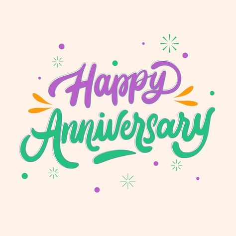 Happy Anniversary Hand Lettering, Happy Anniversary Lettering, Lettering Background, Quotes Lettering, Quotes Background, Background Quotes, Vector Hand, Quotes Quotes, Happy Anniversary