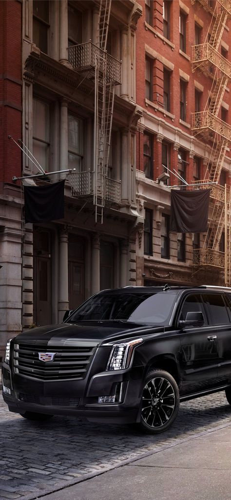 Cadillac Escalade Wallpaper, Blacked Out Cars, Black Cadillac, Rolls Royce Motor Cars, Bmw Scrambler, Best Wallpaper Hd, 2015 Dodge Charger, Mom Car, Wallpaper Android