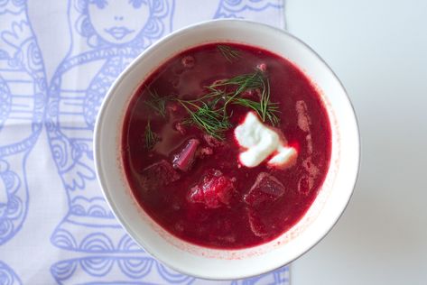 Borscht Summer Borscht, Vegan Borscht, Russian Borscht Soup, Borscht Recipe, Borscht Soup, Beetroot Soup, Beet Soup, Fresh Beets, Vegetable Prep