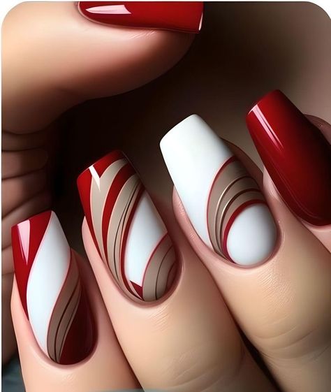 Beige And Red Nails, Navy And Silver Nails, Burgundy Acrylic Nails, Hottest Nail Trends, Orange Nail Designs, Fingernail Designs, Professional Manicure, Nail Drills, Spring Nail Designs