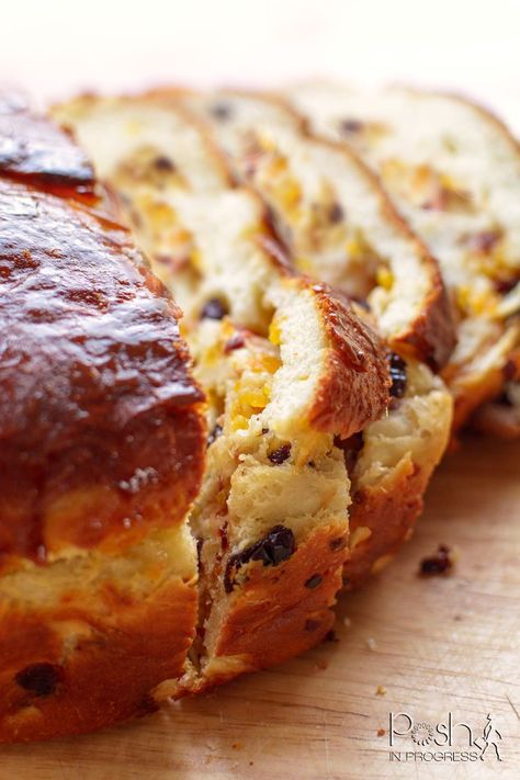 Recipe Using Dried Cherries, Panettone Bread, Italian Panettone, Panettone Recipe, Pane Dolce, Christmas Bread, Easter Bread, Bread Recipes Sweet, Dried Cherries