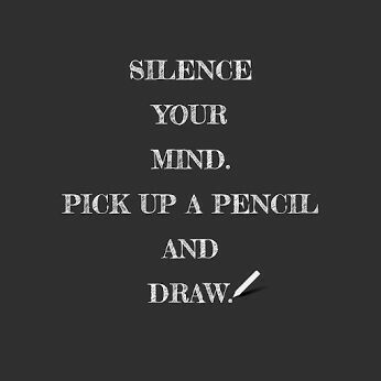 ”Silence your mind. Pick up a pencil and draw.” Artist Quotes, Business Magazine, Life Quotes Love, Creativity Quotes, Artist Life, A Pencil, What’s Going On, Professional Artist, The Words