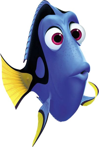 Dory [Le Monde de Nemo] - faune aquatique - animaux - artémotic Marlin Drawing, Finding Nemo Poster, Great White Shark Drawing, Marlin Nemo, Brave Pixar, Nemo Movie, Finding Nemo Characters, Nemo Disney, Finding Nemo Party