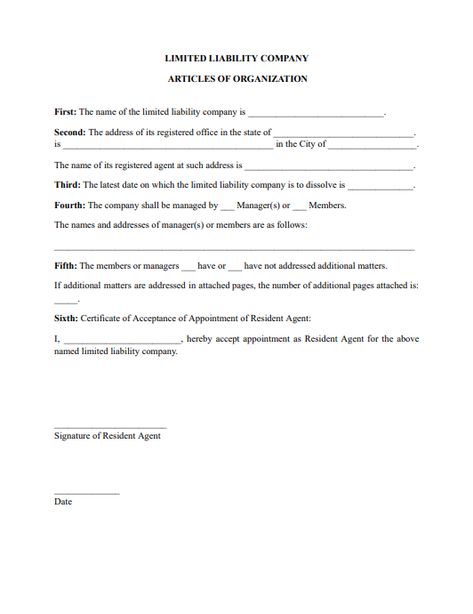 Fillable Form West Virginia LLC Articles of Organization Articles Of Organization Llc, Court Of Law, Fillable Forms, Limited Liability Company, Legal Forms, Online Jobs, West Virginia, Business Planning, And Sign