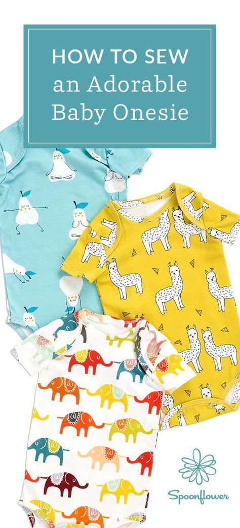 Diy Bodysuit, Baby Clothes Patterns Sewing, Diy Baby Clothes, Sewing Baby Clothes, Diy Baby Shower Gifts, Diy Bebe, Baby Sewing Projects, Beginner Sewing Projects Easy, Baby Clothes Patterns