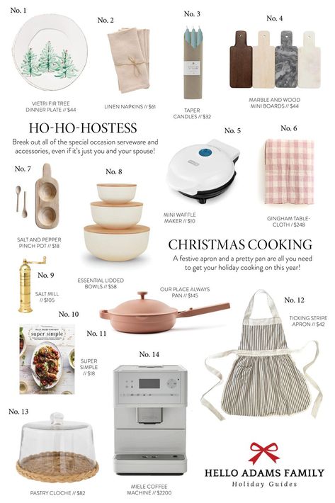 Holiday Gift Ideas for Chefs from Liz Adams Classic Gift Ideas, Our Place Always Pan, Gifts For Chefs, Bedroom Gifts, Family Gift Guide, Kitchen Checklist, Liz Adams, Always Pan, Hostess Gift Ideas