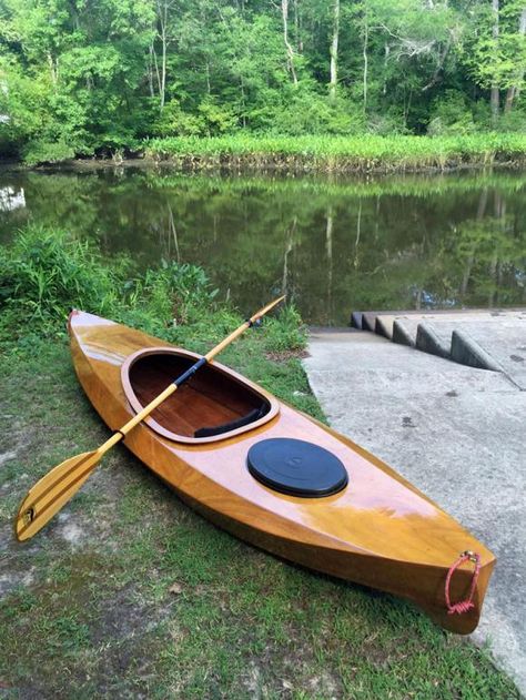 Wood Duck 12 Recreational Kayak: A Beautiful, Ultra-light Kayak You Can Build from a Kit or Plans! Kayak Plans, Oregon Coast Camping, Wood Kayak, Wood Boat Building, Wooden Kayak, Oregon Camping, Recreational Kayak, Wood Boat Plans, Rowing Boat