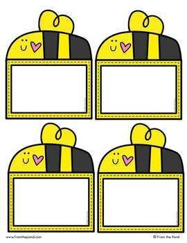 Buzz Into Kinder Bulletin Board By Mixing It Up In Primary 7EB Classroom Birthday Board, Classroom Name Tags, September Preschool, Birthday Board Classroom, Name Tag For School, Bee Themed Classroom, Bee Classroom, Name Tag Design, Bee Sign