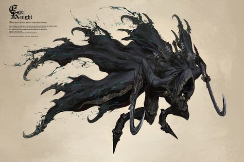 ArtStation - Black Mist of Despair, Specter Knight Schreneubilger Knight Of Despair, Shadow Monster, 다크 판타지, Monster Concept Art, Dungeons And Dragons Homebrew, Fantasy Creatures Art, Fantasy Monster, Fantasy Armor, Monster Design