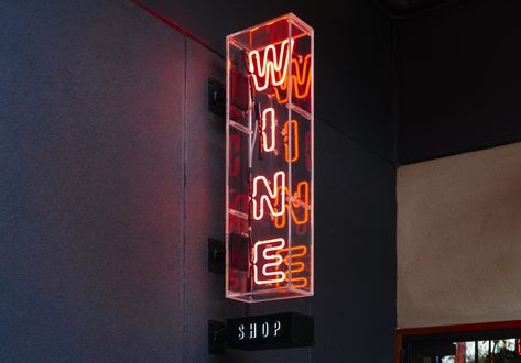 Wine Bar Signage, Bar Signage Design, Light Signage, Signage Board, Neon Signage, Bar Signage, Lamb Ribs, Retail Signage, Shop Signage