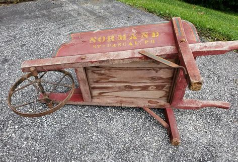 Antique Child's Wheelbarrow, Canadian, Mid-19th Century For Sale at 1stDibs Flowershop Ideas, Wooden Wheelbarrow, Wheelbarrows, Flowers Plants, Paper Toys, Architectural Elements, Flower Shop, Paper Dolls, Sideboard