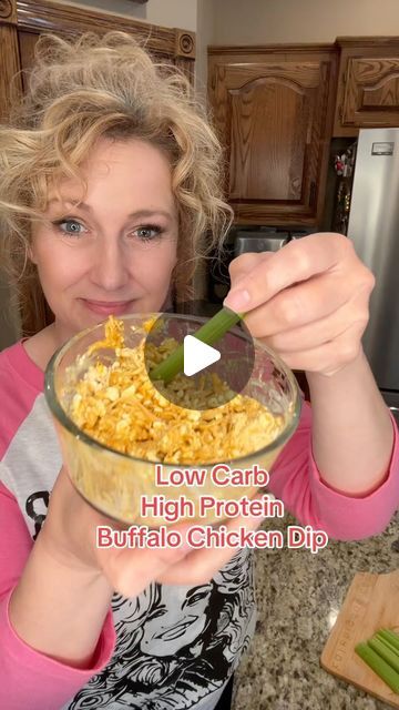 Kate Kelso Higdon on Instagram: "Low Carb High Protein SIMPLE Buffalo Chicken Dip

Losing 70 lbs, I swear by low car / high protein food like this amazing Buffalo Chicken Snack.

Start with about a cup of cottage cheese in a bowl, top with some shredded chicken.

Sprinkle some ranch seasoning on top and then some pour some buffalo sauce on top and stir it up.

This is great to serve as a snack or you can put in a low carb wrap or just eat it with a fork.  So good.

Wanna see more recipes like this, be sure to like and click the follow button.

Ingredients
1 cup cottage cheese
1 cup shredded chicken
Ranch Seasoning to your taste (I use Flavor God Seasoning)
Buffalo Sauce to your taste (I used Kinder’s Wing Sauce – Buffalo)

#lowcarb #lowcarbrecipes #highprotein #highproteinsnack #lowcarbsna Buffalo Chicken Dip Keto Low Carb, Low Carb Buffalo Chicken Wraps, Buffalo Chicken Dip High Protein, Buffalo Cottage Cheese Dip, Buffalo Cottage Cheese Bowl, Cottage Cheese Buffalo Chicken Bowl, Cottage Cheese Buffalo Chicken Dip, Buffalo Chicken Cottage Cheese Bowl, Protein Cottage Cheese Bowls